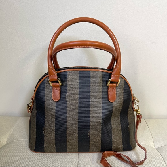 024 Pre owned Authentic Fendi Pecan Alma Type 2WAY Bag Shoulder Handbag - Picture 4 of 10